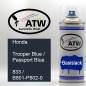 Preview: Honda, Trooper Blue / Passport Blue, 833 / B801-P802-0: 400ml Sprühdose, von ATW Autoteile West.